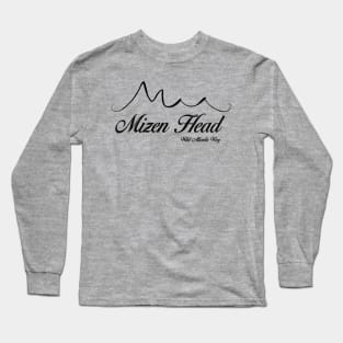 Wild Atlantic Way Apparel - Mizen Head, black text Long Sleeve T-Shirt